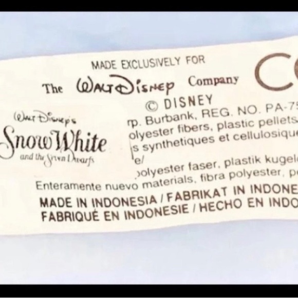 Disney Vintage Snow White Wicked Witch plus doll, NWT - Picture 6 of 8